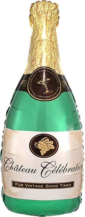 Champagne Bottle 36in