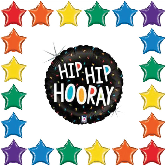 Hip Hip Hooray - Black