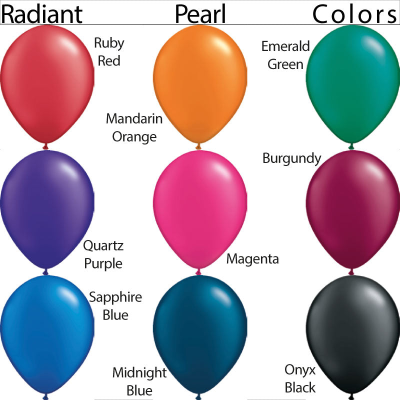 Pearlized 11" Latex Balloon